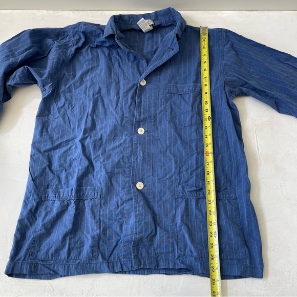 Christian Dior Pajamas Top 100% Cotton Size Large - Picture 6 of 8